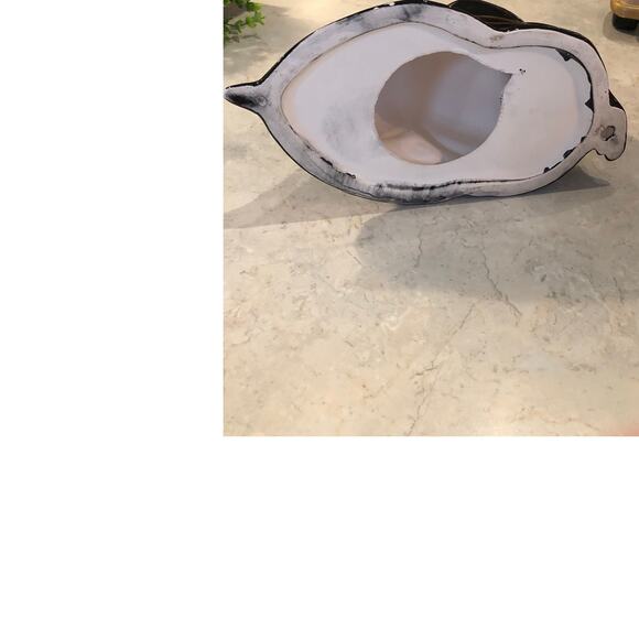 Vintage MCM Retro Art Deco Studio Piece Sophisticated Lady Poise.Glazed Black - Picture 4 of 5